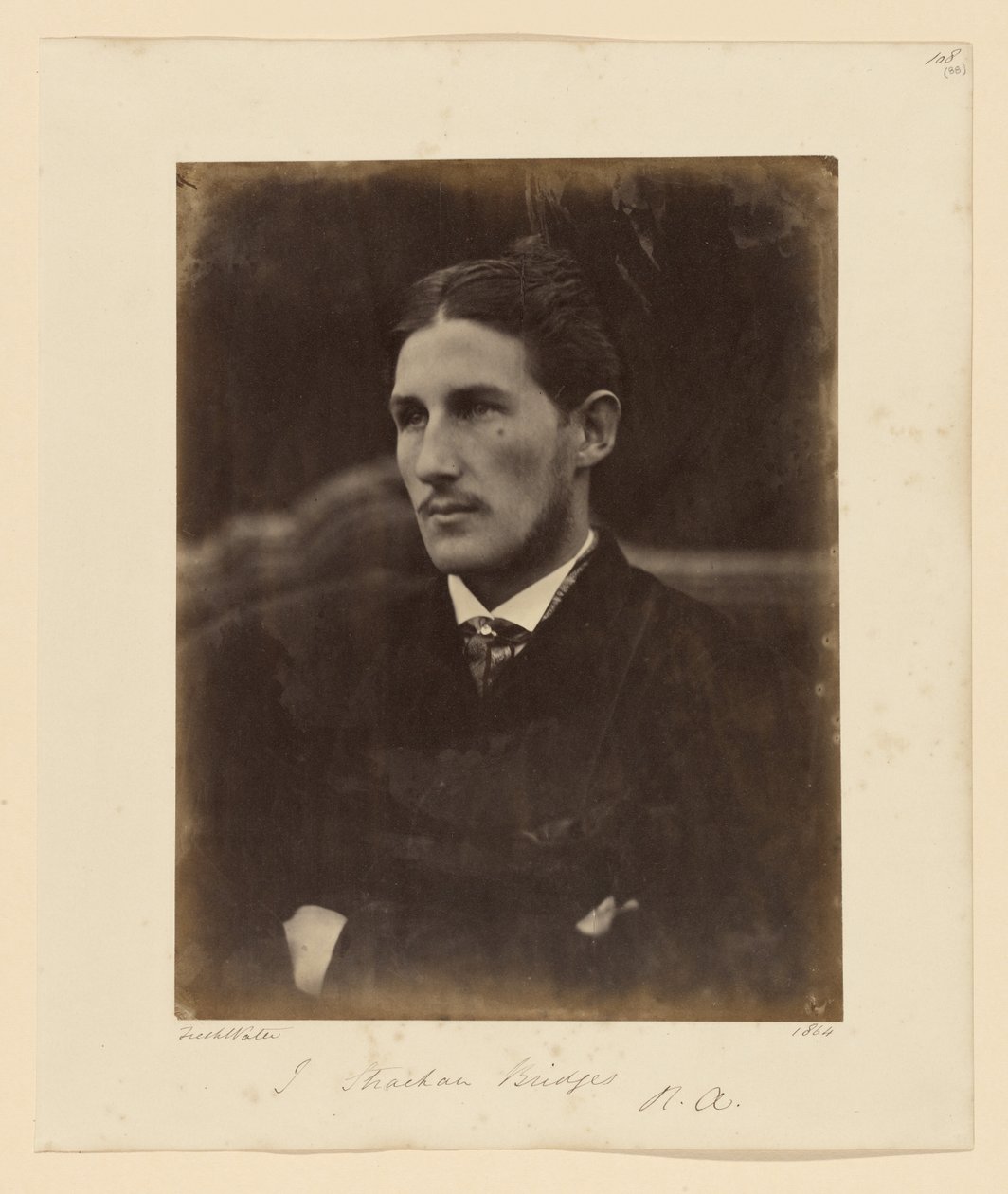 J. Strachan Bridges, R. A. av Julia Margaret Cameron