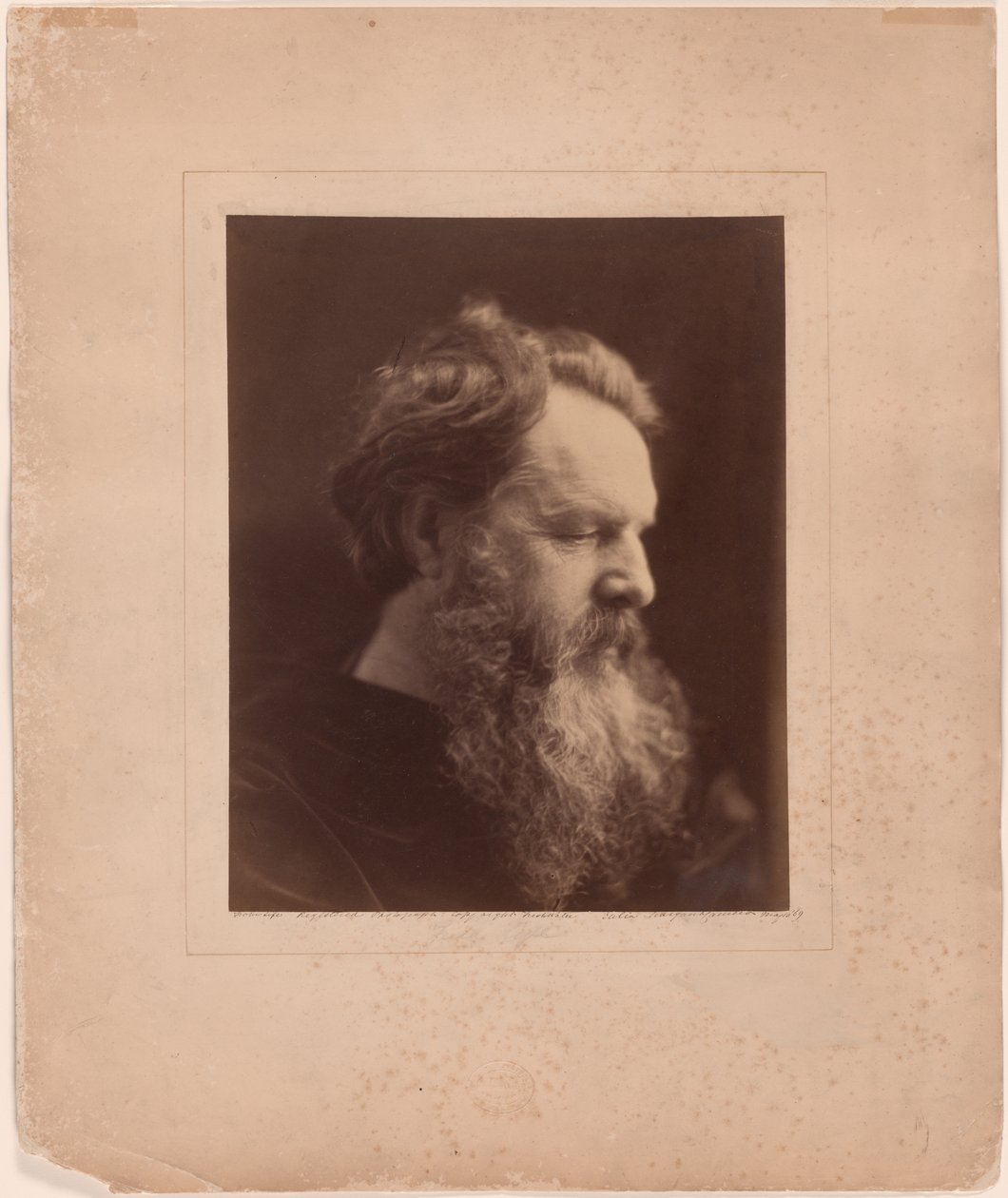 James Thomas Fields av Julia Margaret Cameron