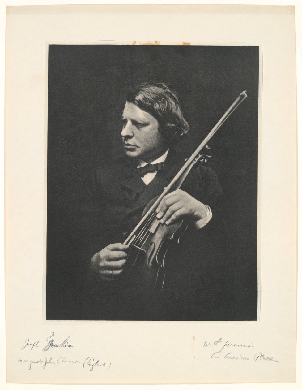 Joseph Joachim av Julia Margaret Cameron