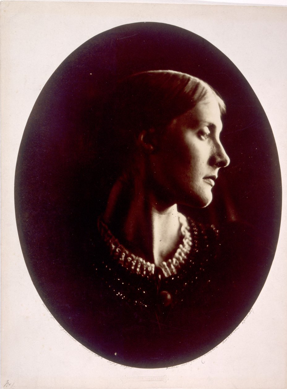 Julia Jackson i profil av Julia Margaret Cameron