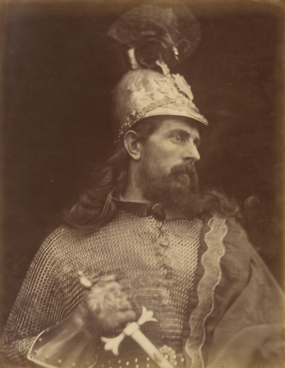 Kong Arthur, september 1874. av Julia Margaret Cameron