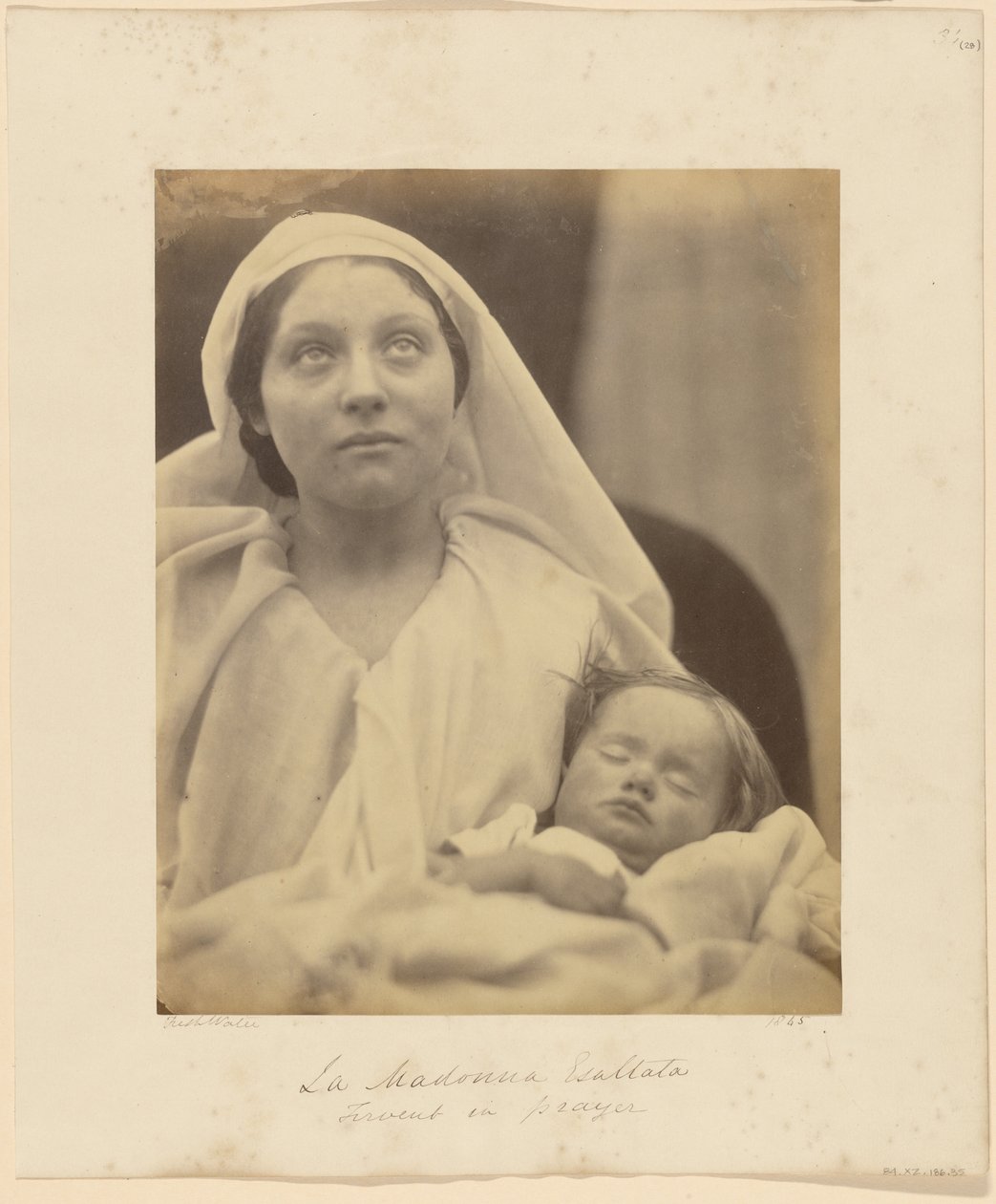 Den opphøyde Madonna av Julia Margaret Cameron
