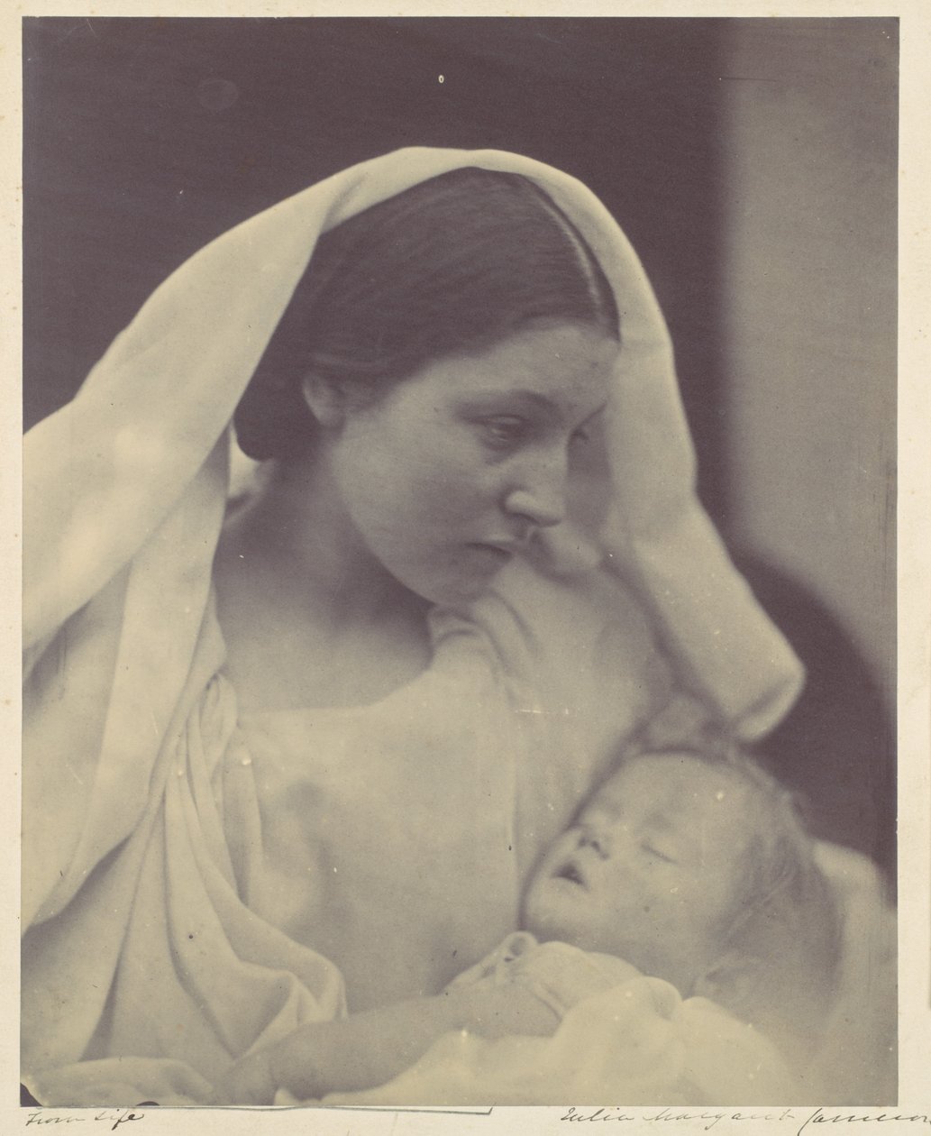 Den hvilende Madonna av Julia Margaret Cameron