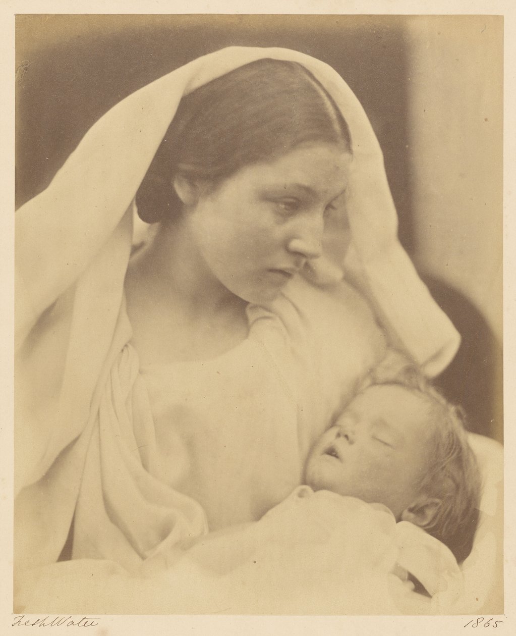 Den hvilende Madonna av Julia Margaret Cameron