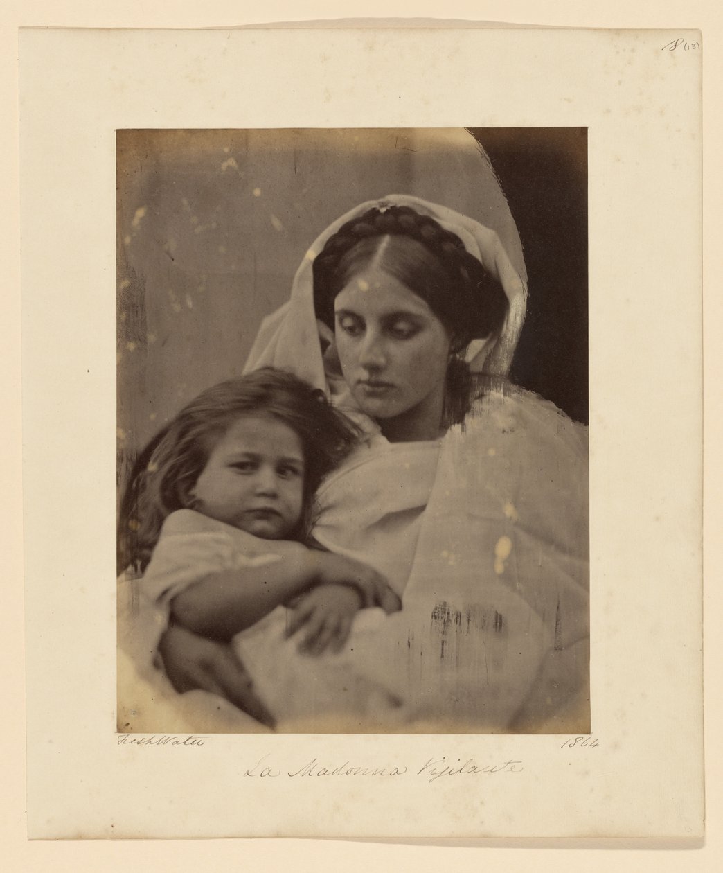 Den våkende Madonna av Julia Margaret Cameron