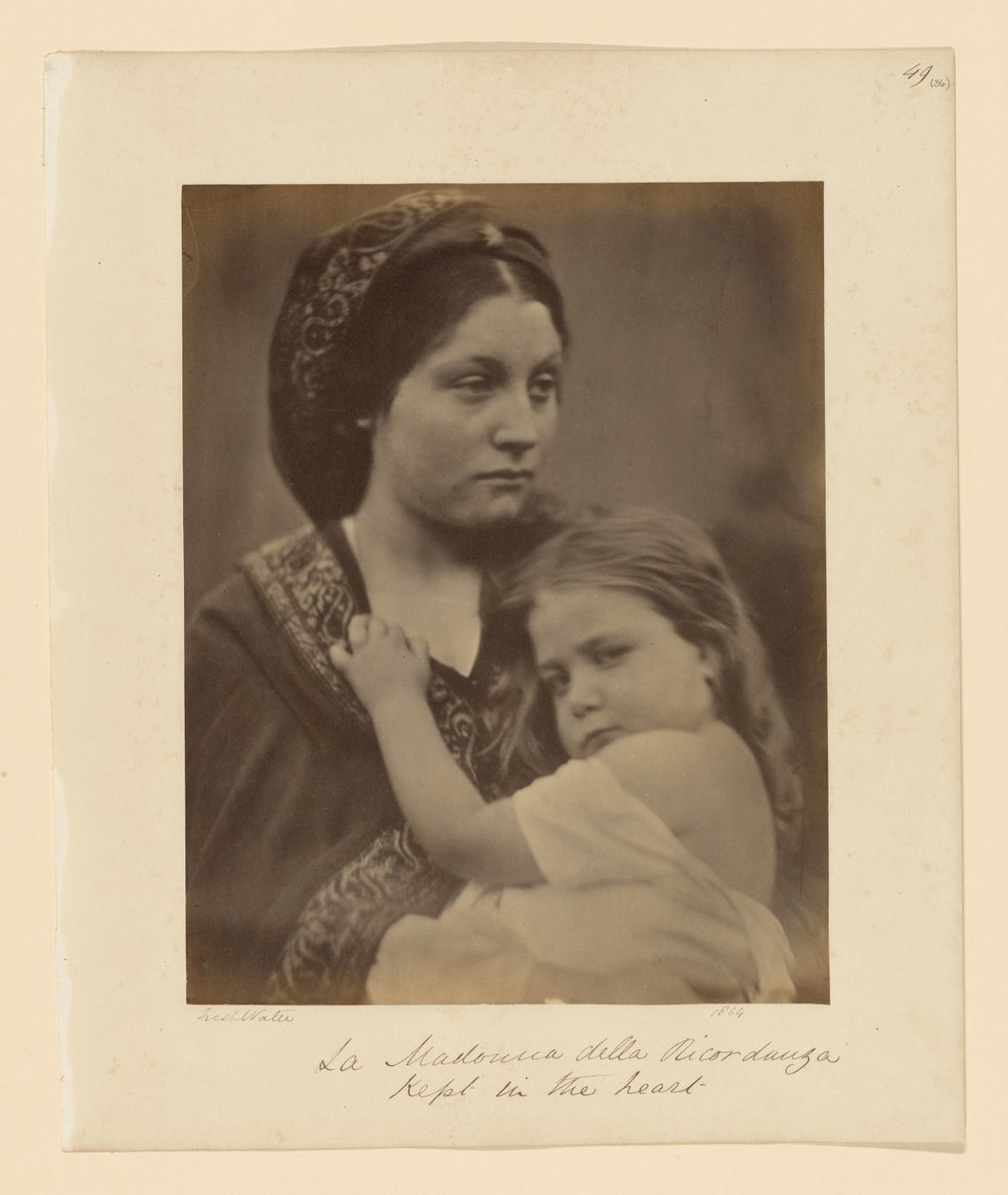 Erindringens Madonna av Julia Margaret Cameron