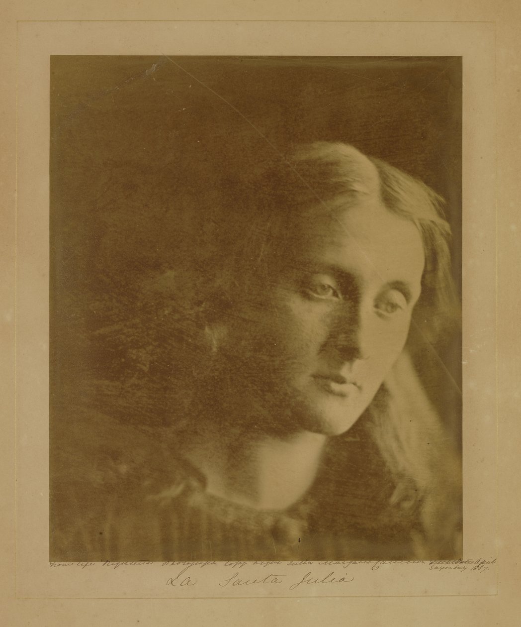 den hellige julia av Julia Margaret Cameron