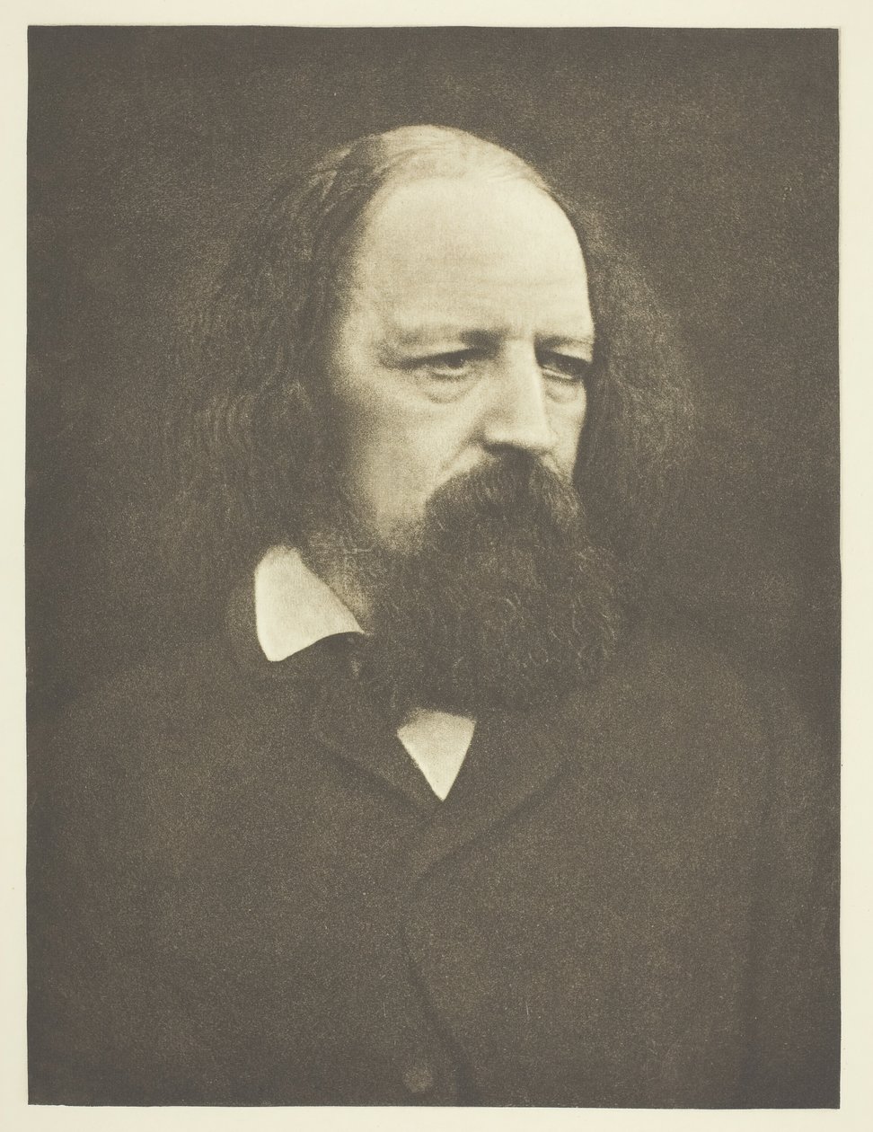 Lord Tennyson, 1867, trykt oktober 1890. av Julia Margaret Cameron