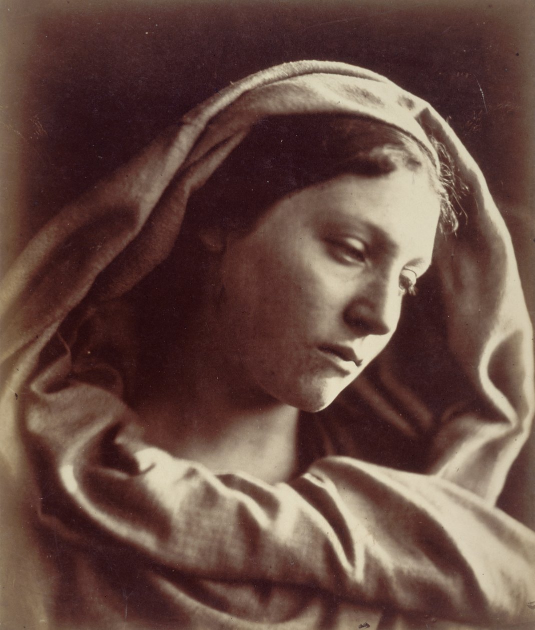«Mary Mother» Mary Ann Hillier av Julia Margaret Cameron