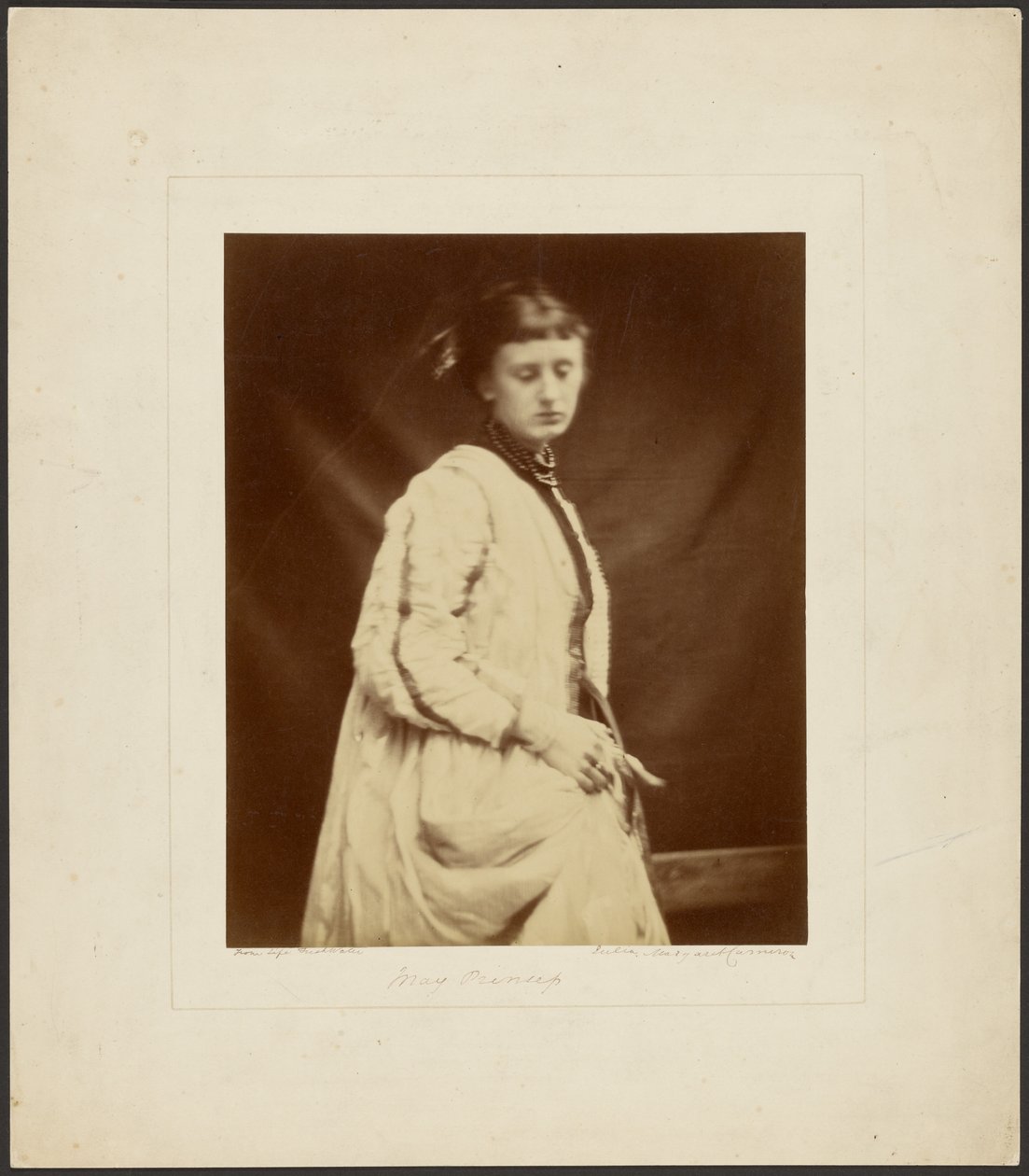 May Prinsep av Julia Margaret Cameron