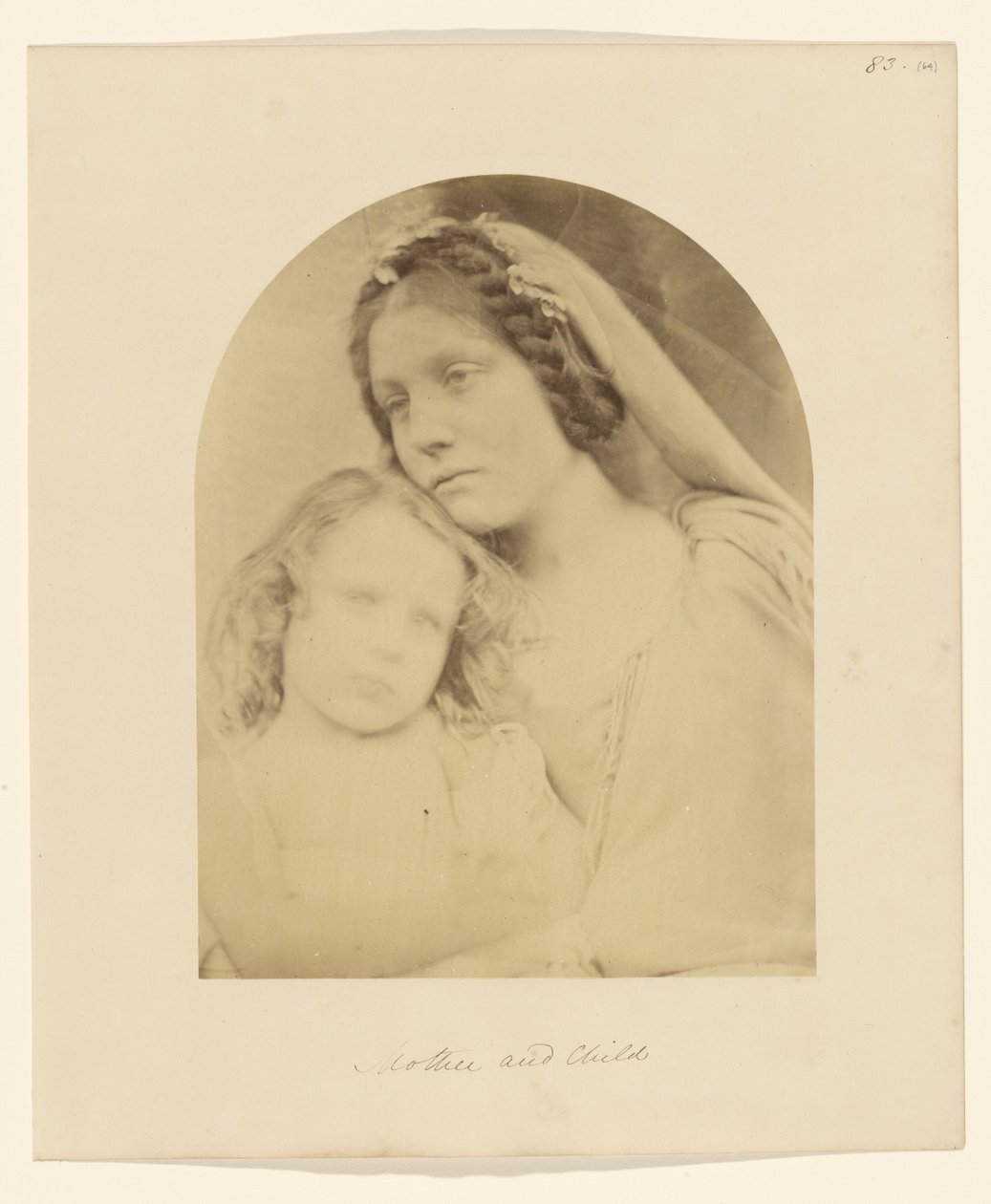 Mor og barn av Julia Margaret Cameron