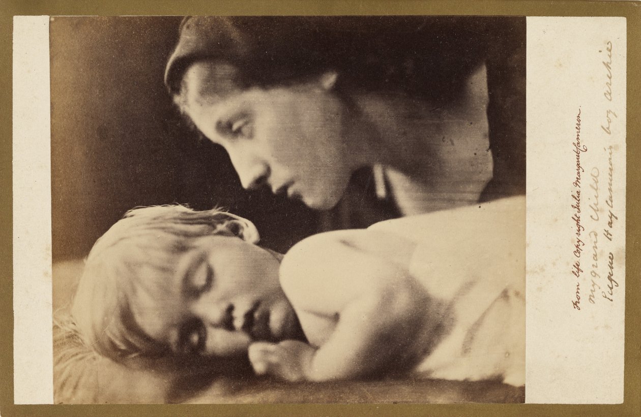 Mitt barnebarn Archie, Eugene Hay Camerons sønn av Julia Margaret Cameron