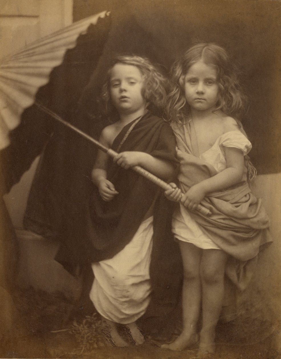 Paul og Virginie av Julia Margaret Cameron