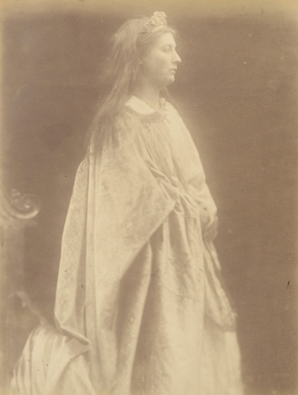 Dronning Guinevere, 1874. av Julia Margaret Cameron