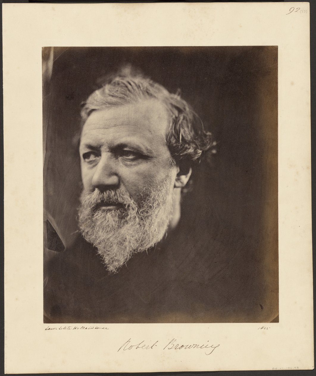 Robert Browning av Julia Margaret Cameron