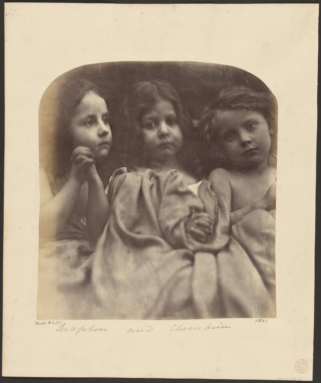 Serafer og kjeruber av Julia Margaret Cameron