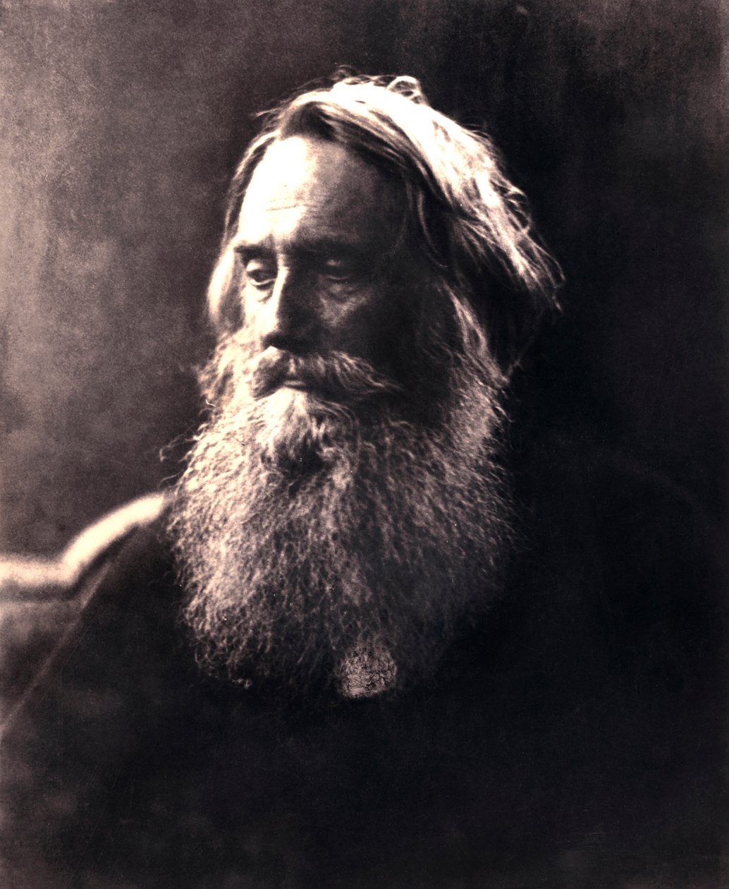 Sir Henry Taylor , engelsk dramatiker fra 1800-tallet. av Julia Margaret Cameron