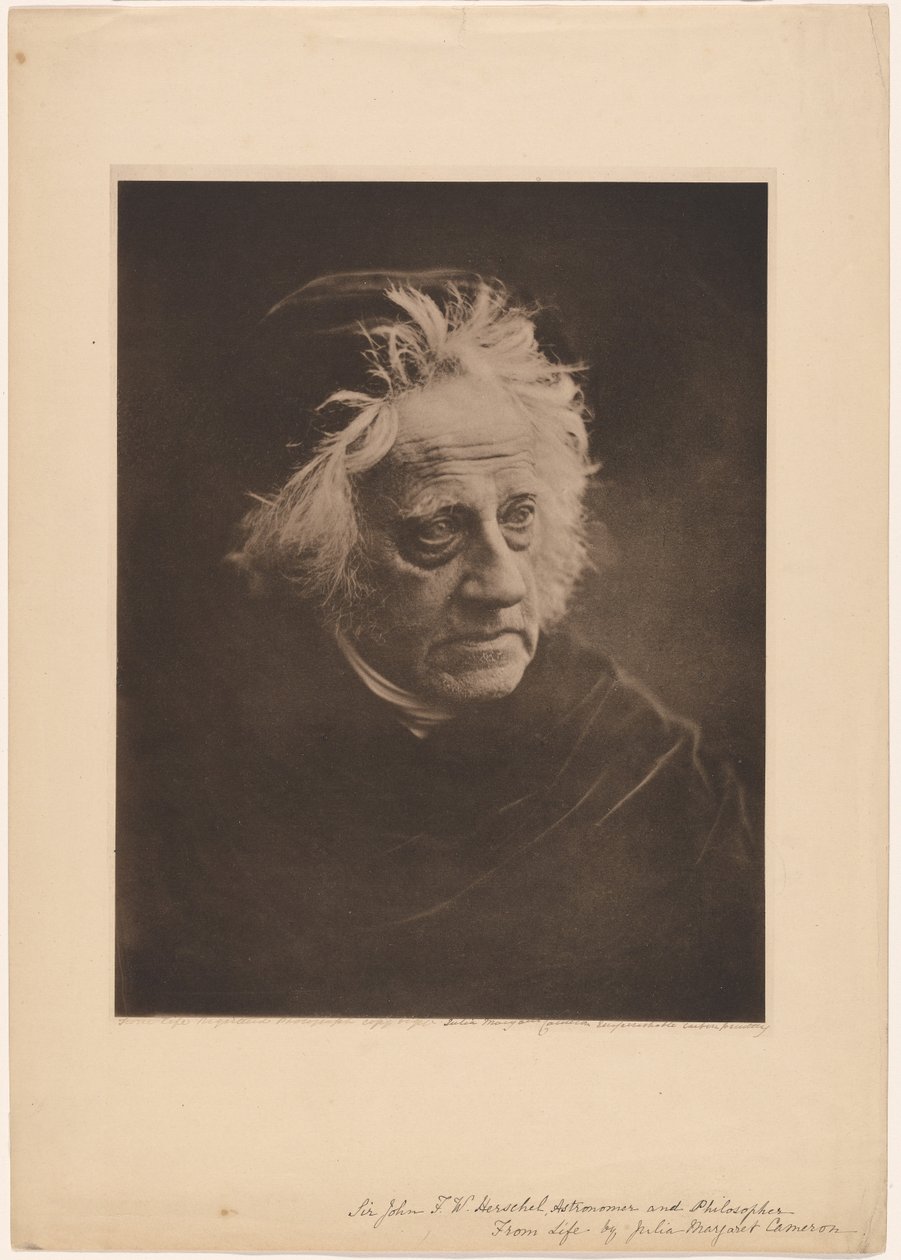 Sir John F. W. Herschel av Julia Margaret Cameron