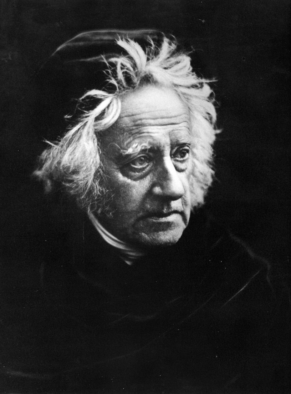 Sir John Frederick William Herschel, 1867 (albumtrykk) av Julia Margaret Cameron