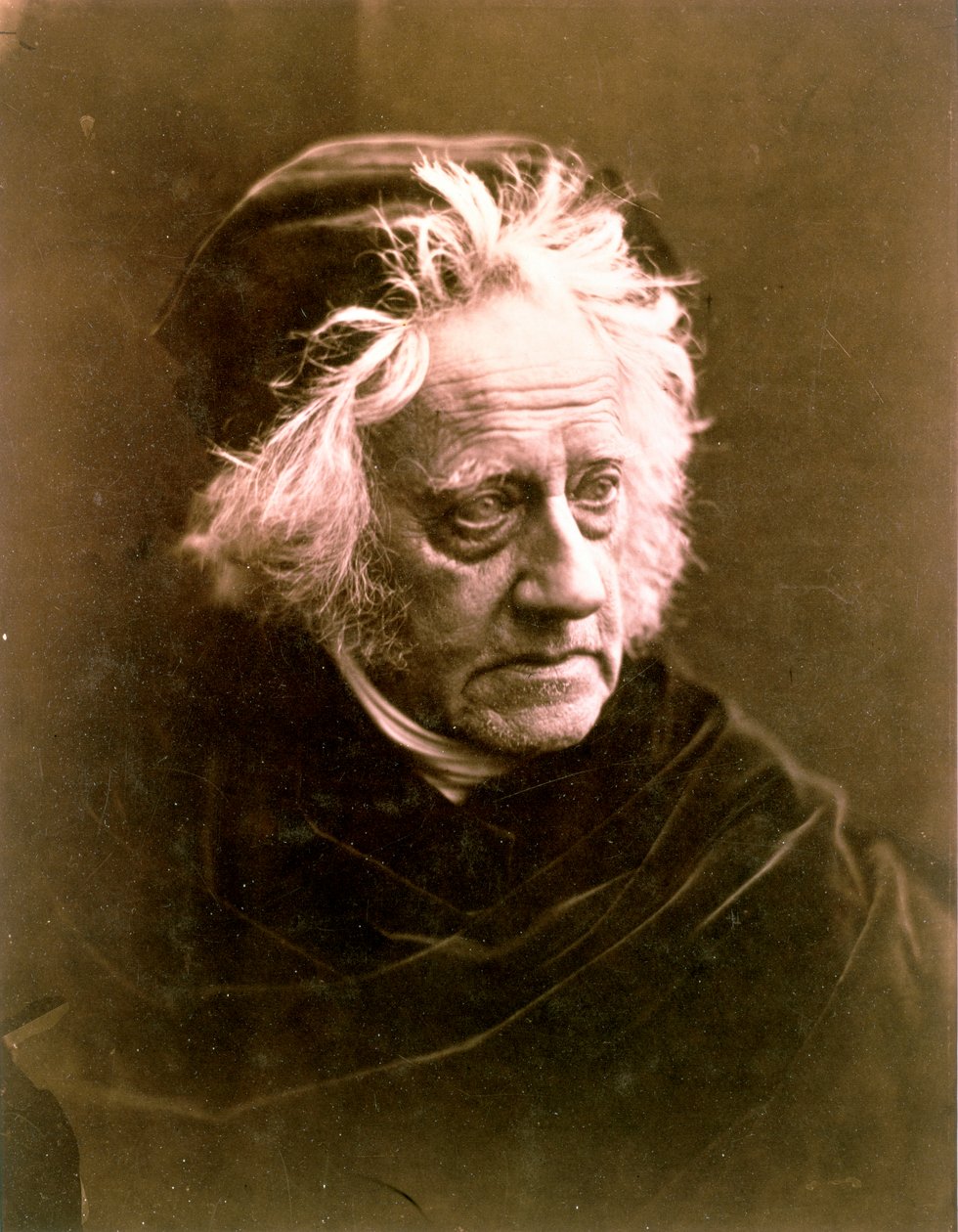 Sir John Frederick William Herschel , britisk astronom, 1867 av Julia Margaret Cameron