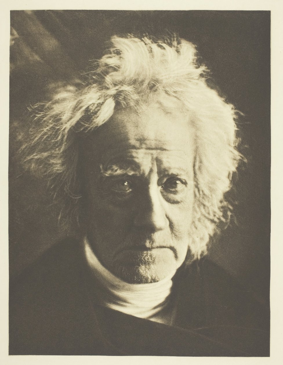 Sir John Herschel, 1867, trykt oktober 1890. av Julia Margaret Cameron