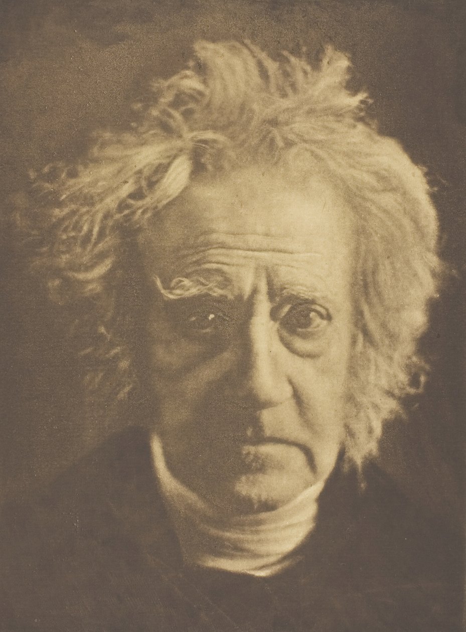 Sir John Herschel, 1867, trykt ca. 1893. av Julia Margaret Cameron