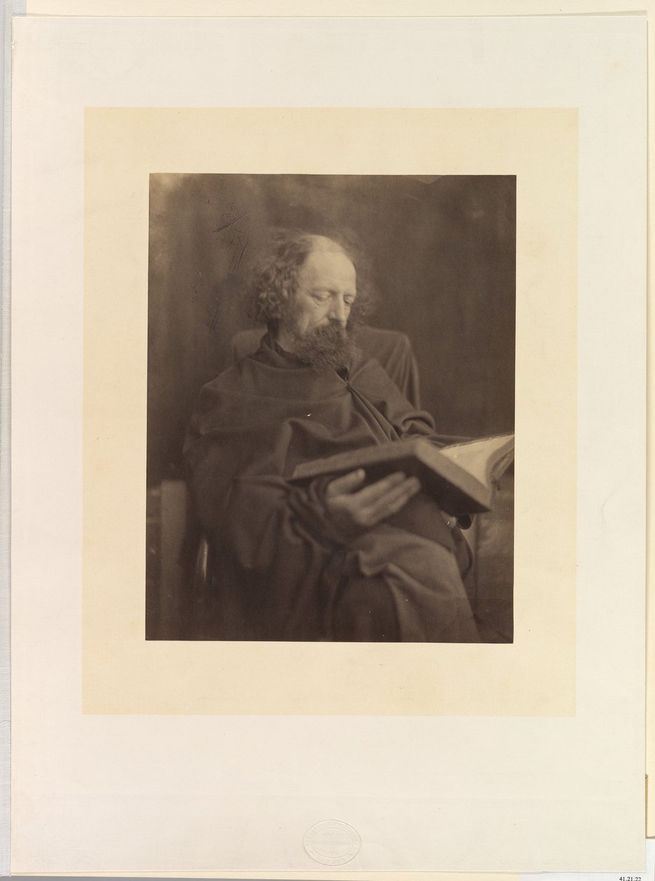 Tennyson leser av Julia Margaret Cameron