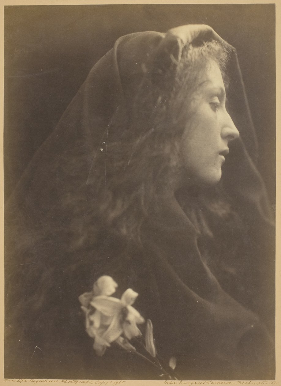 Engelen ved graven av Julia Margaret Cameron
