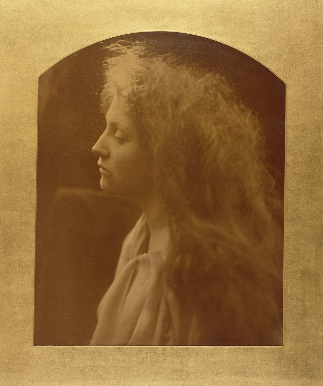 Engelen ved graven av Julia Margaret Cameron