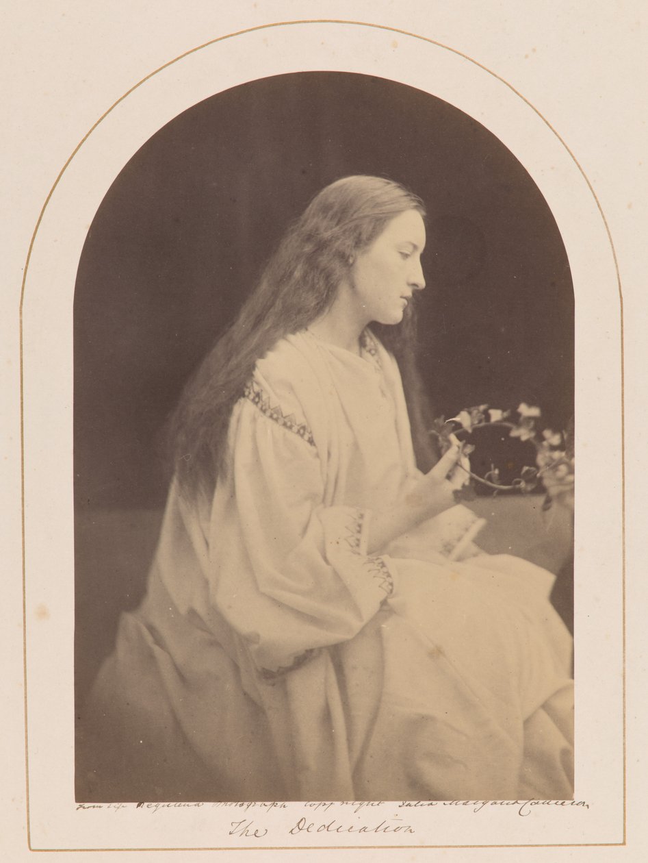 Dedikasjonen (Hattie Campbell) av Julia Margaret Cameron