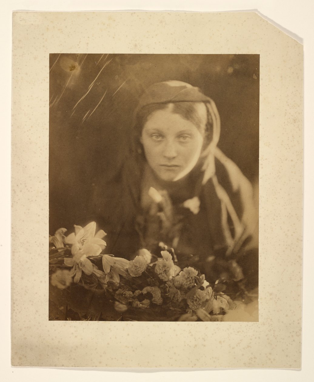 Blomsterpiken av Julia Margaret Cameron