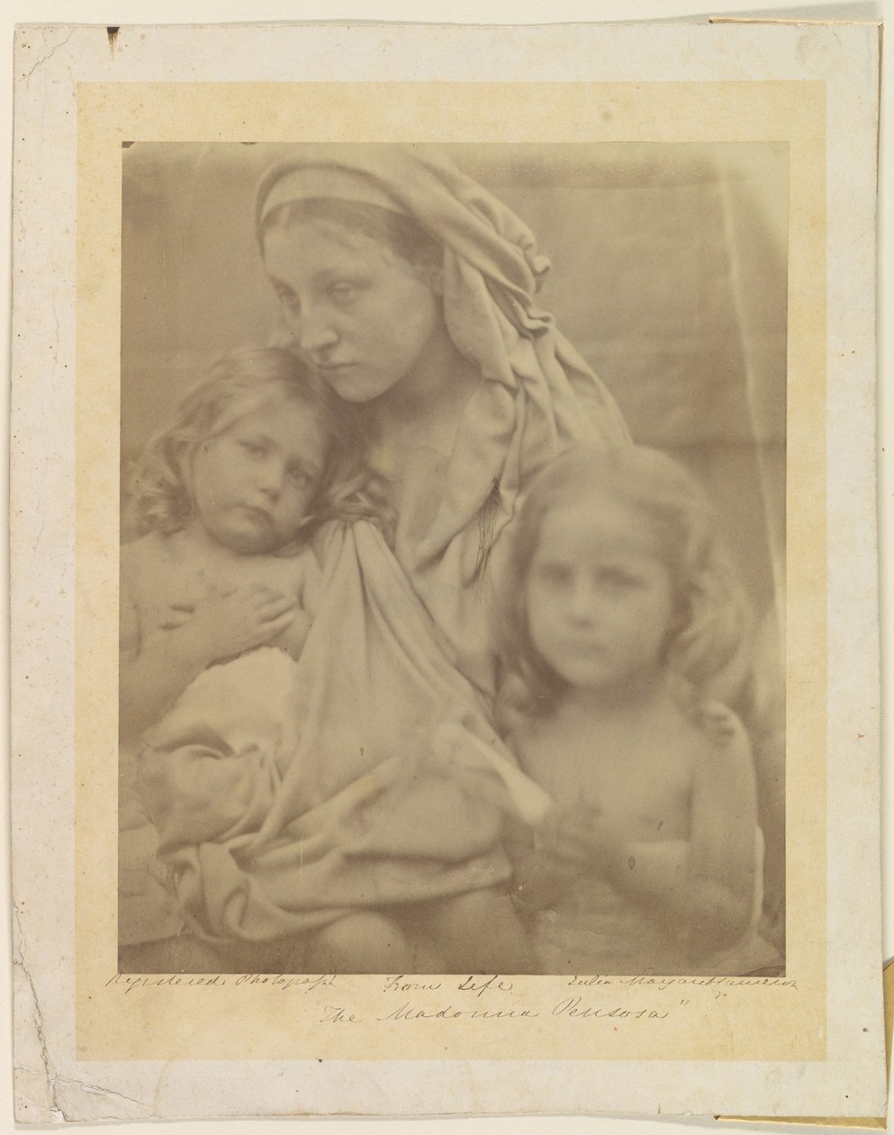 Den tankefulle Madonna av Julia Margaret Cameron
