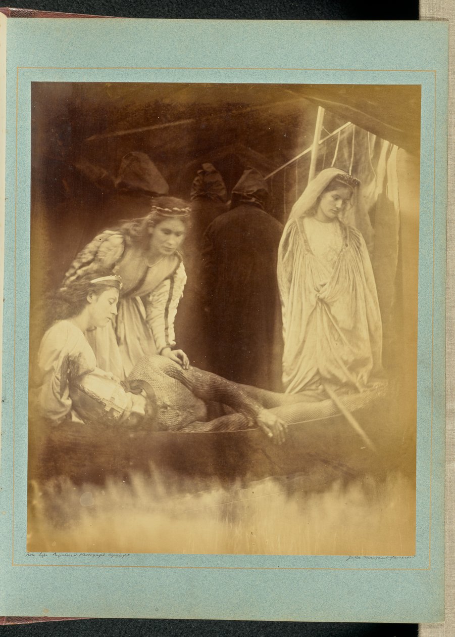 Arthurs død av Julia Margaret Cameron