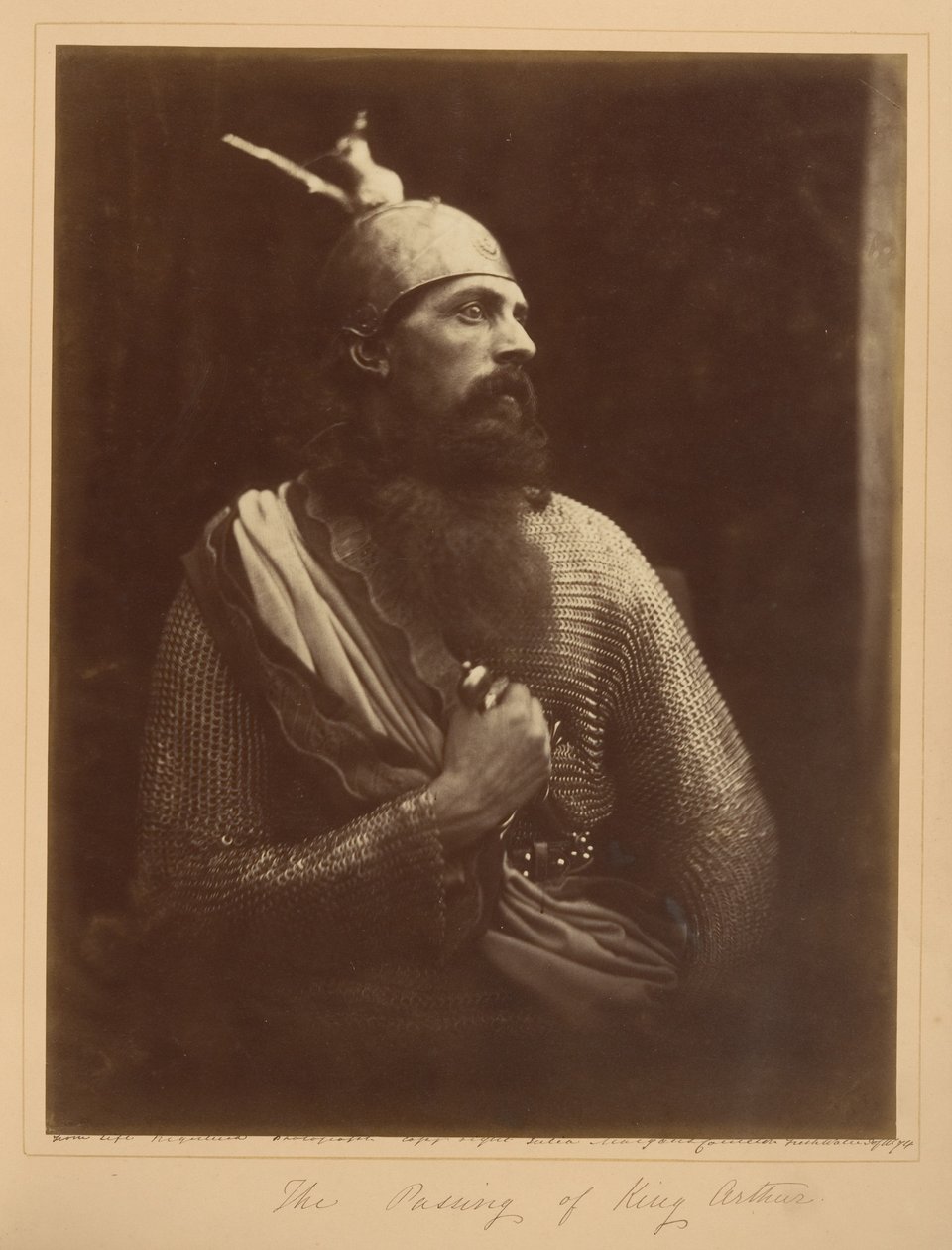 Kong Arthurs død av Julia Margaret Cameron