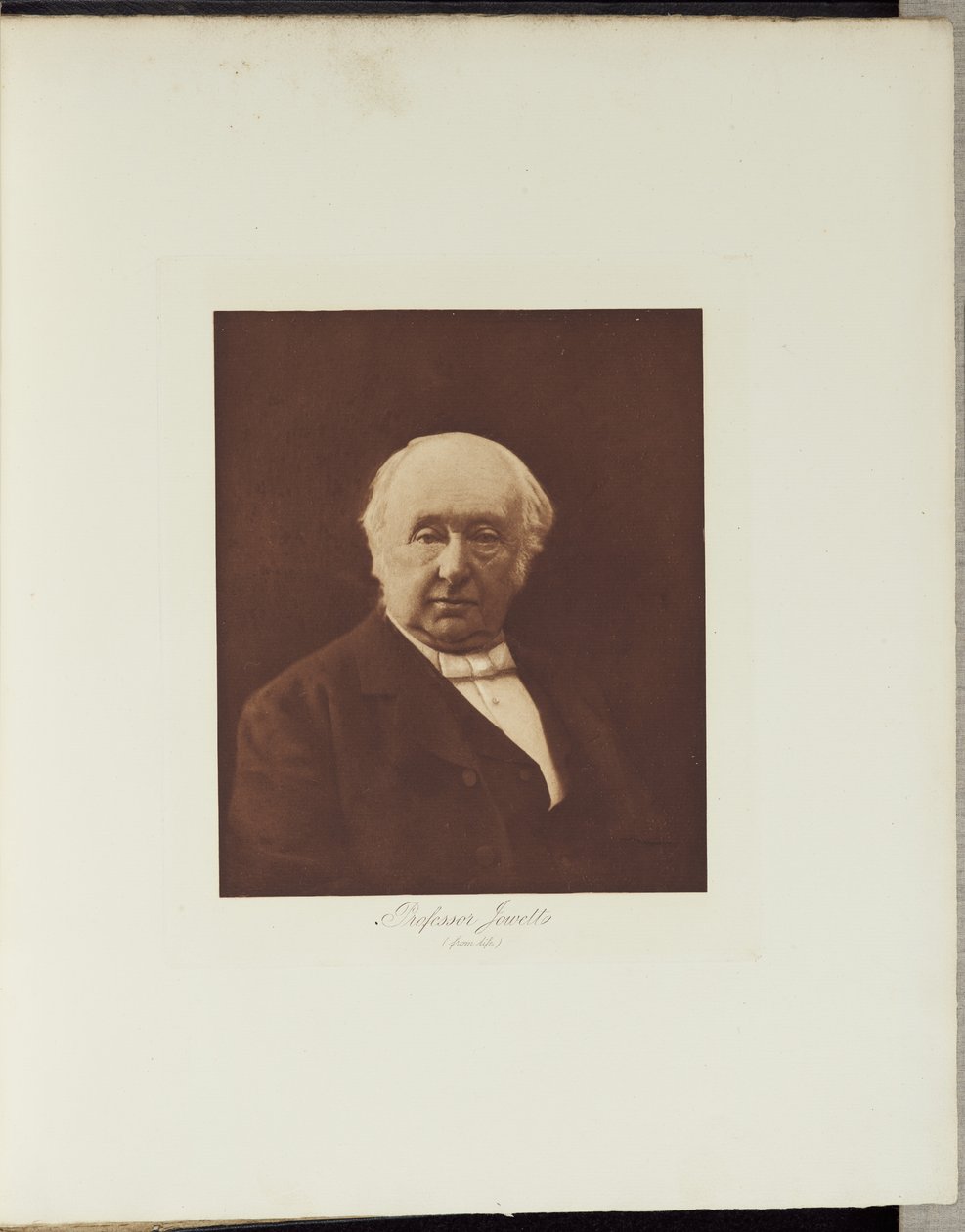 Den høyærverdige dr. Jowett (Master of Balliol, Oxford) av Julia Margaret Cameron
