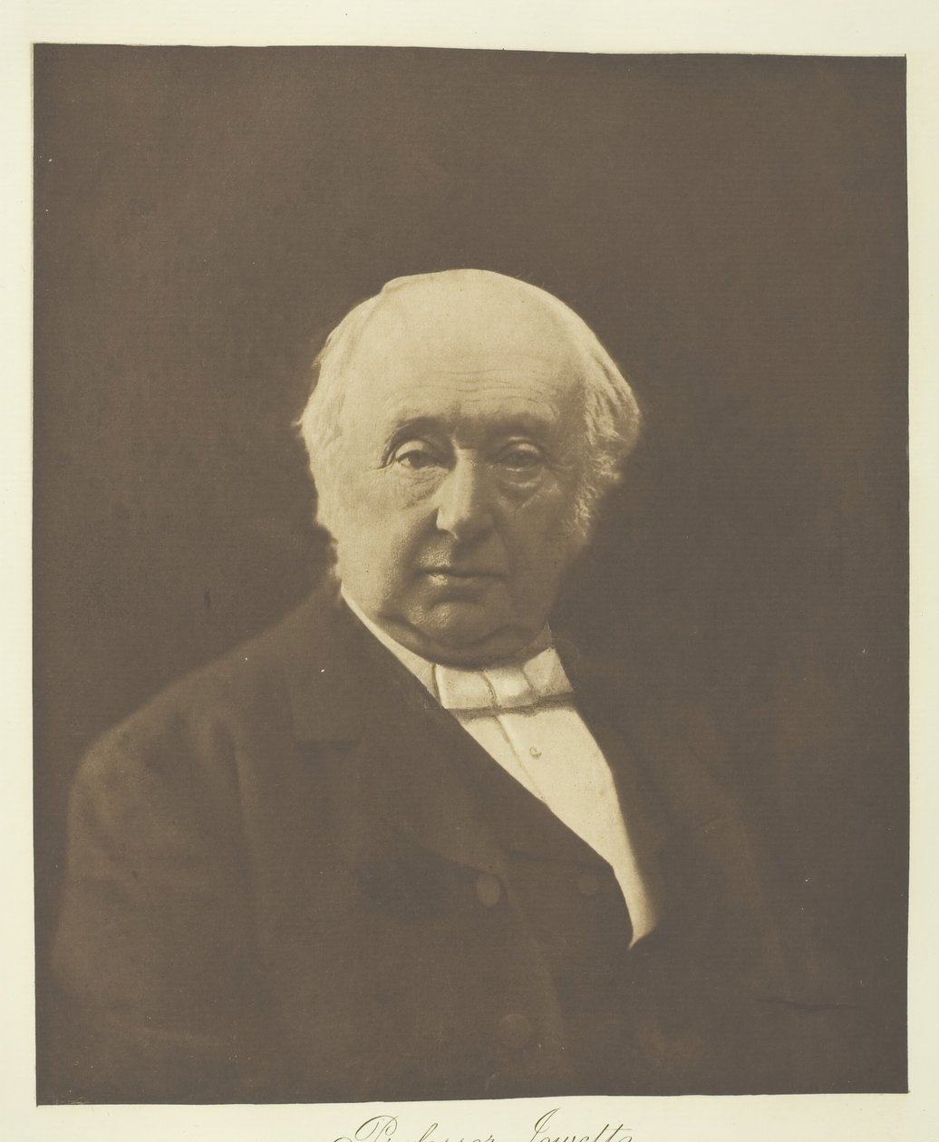 The Very Reverend Dr. Jowett Master of Balliol, Oxford, 1865, trykt ca. 1893. av Julia Margaret Cameron