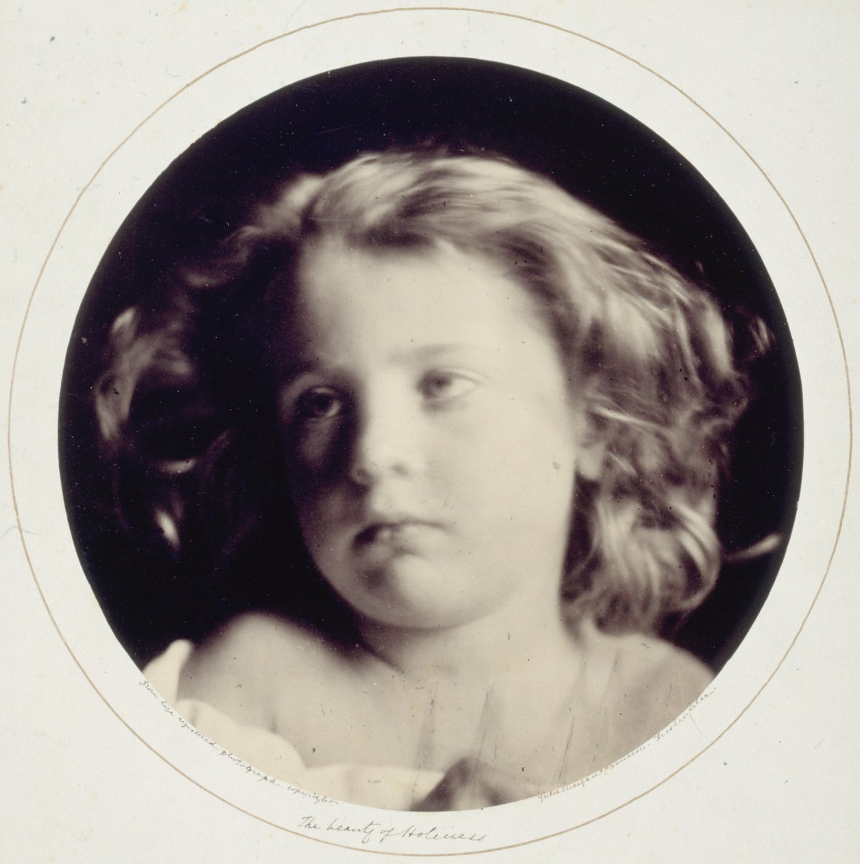 «Hellighetens skjønnhet» Freddy Gould av Julia Margaret Cameron
