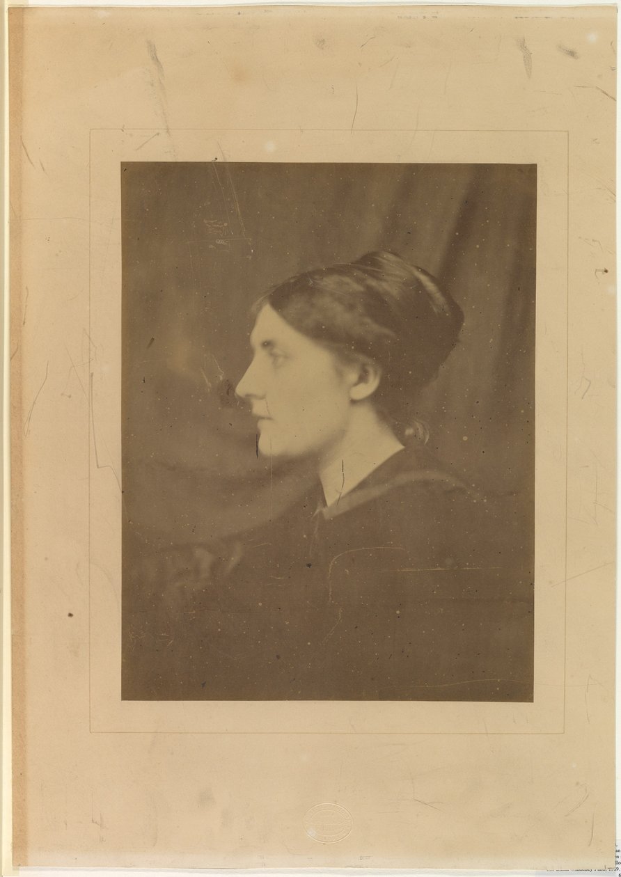 [Uidentifisert kvinne i profil] av Julia Margaret Cameron