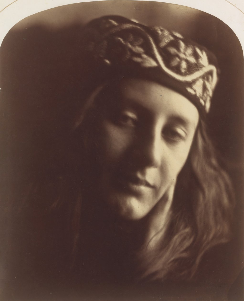 Zoe, hushjelp av Athen, 1866. av Julia Margaret Cameron