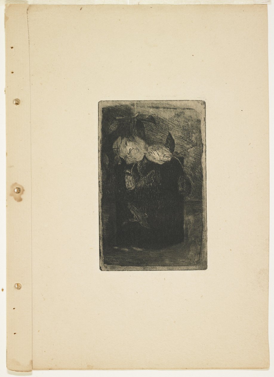 Blomster i en japansk krukke, 1889 av Julian Alden Weir