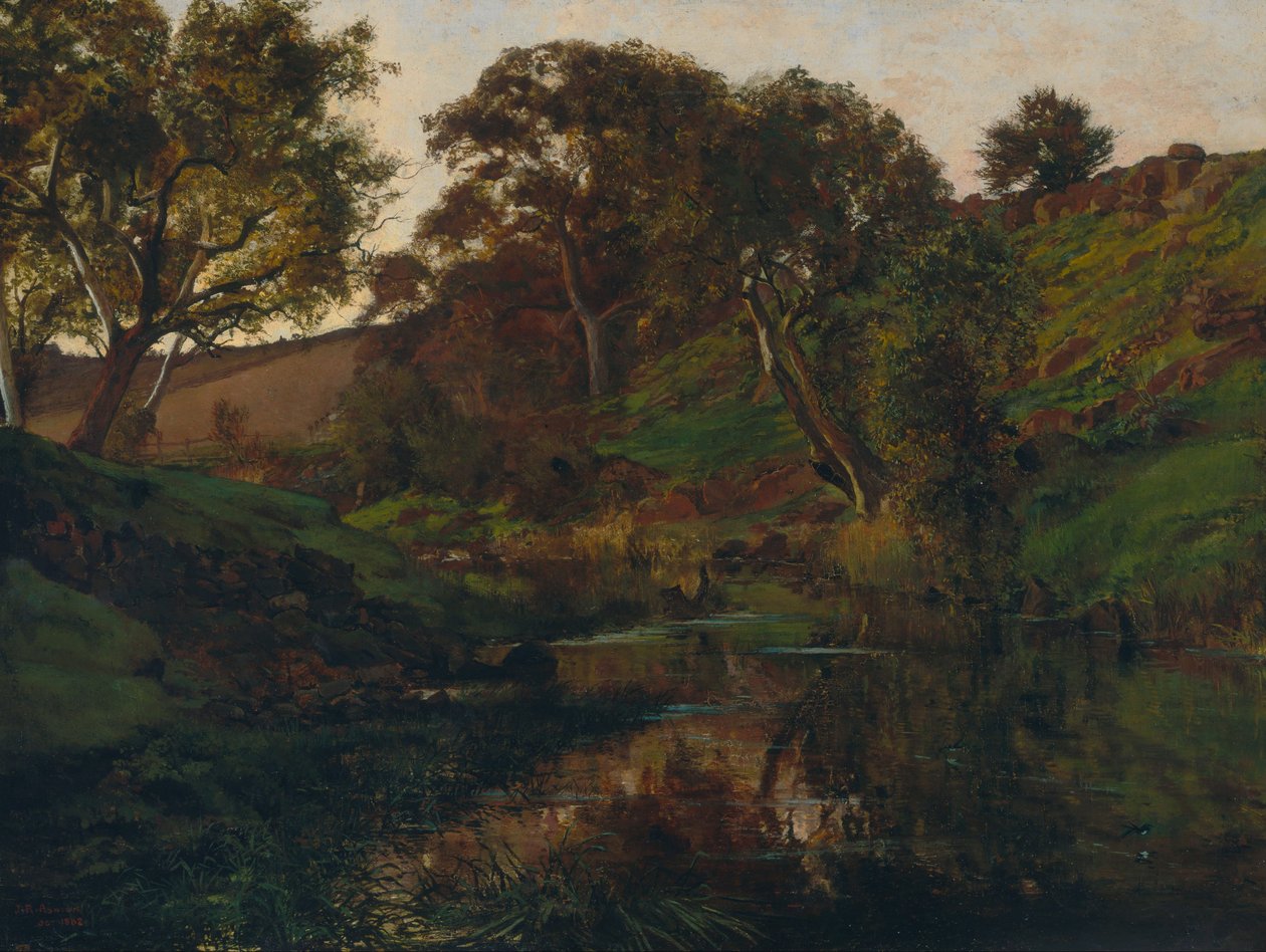 Kveld, Merri Creek av Julian Rossi Ashton