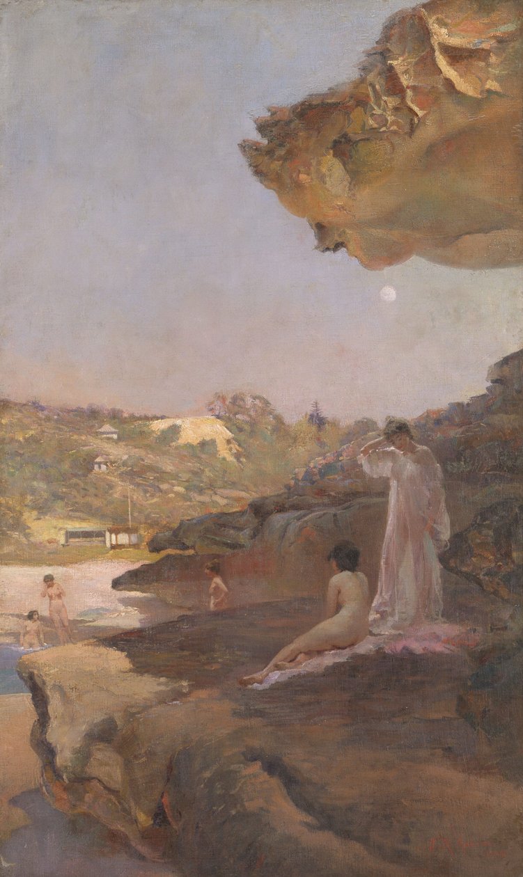Tamarama Beach, for førti år siden, en sommermorgen av Julian Rossi Ashton
