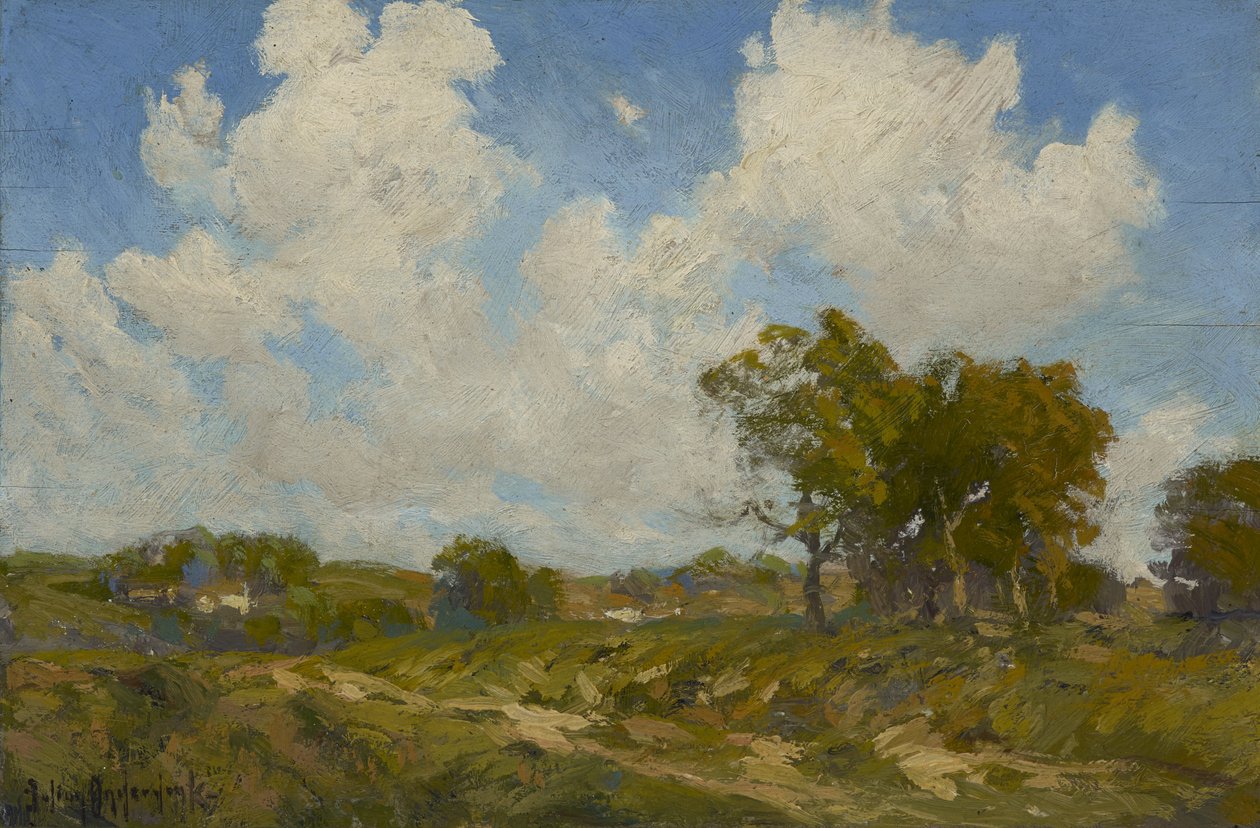 En solskinnsdag, 1909 av Julian Onderdonk