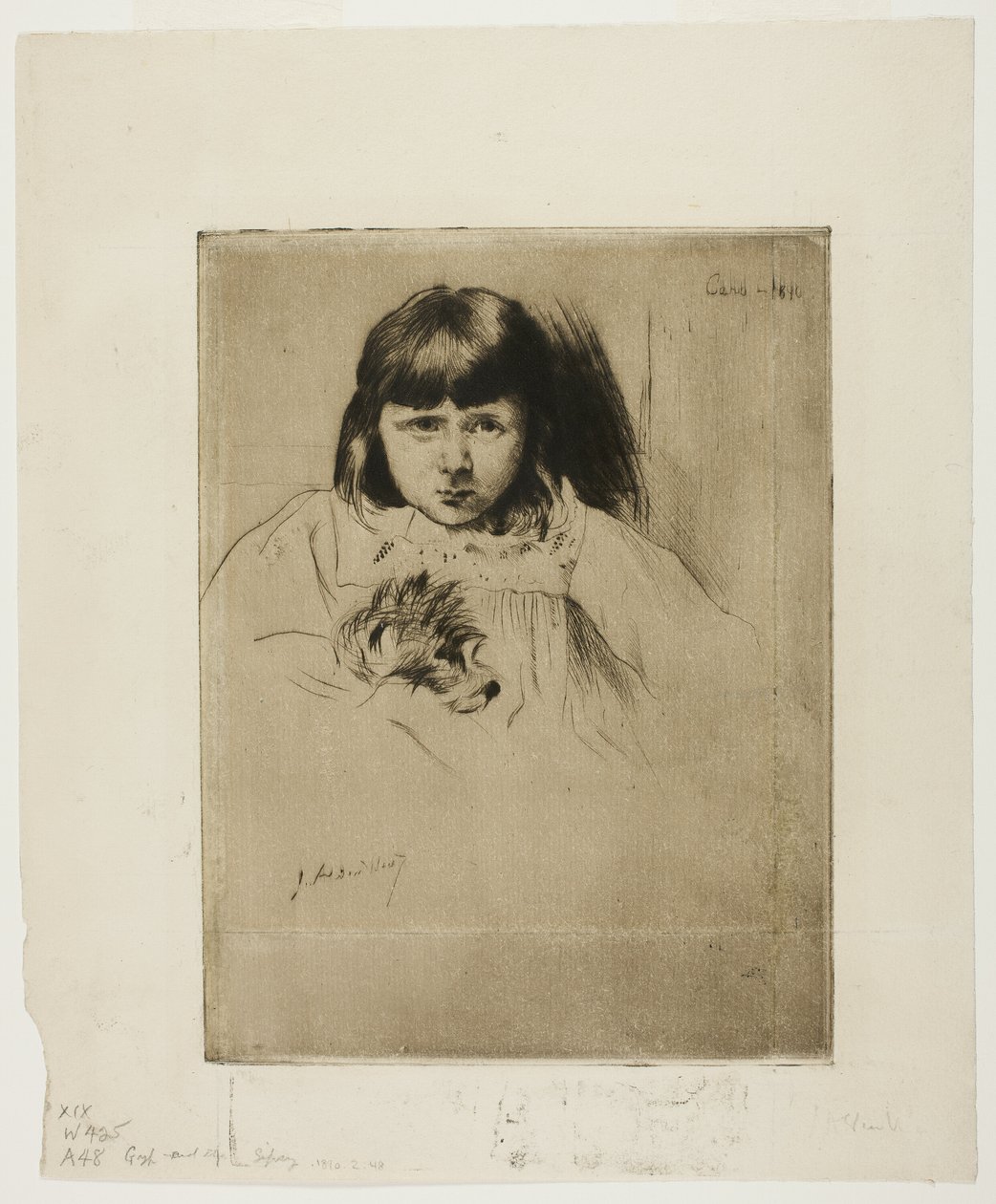Caro av Julian Alden Weir