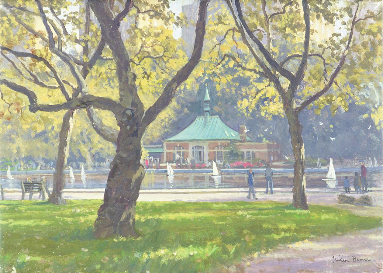 Boat Pond, Central Park av Julian Barrow