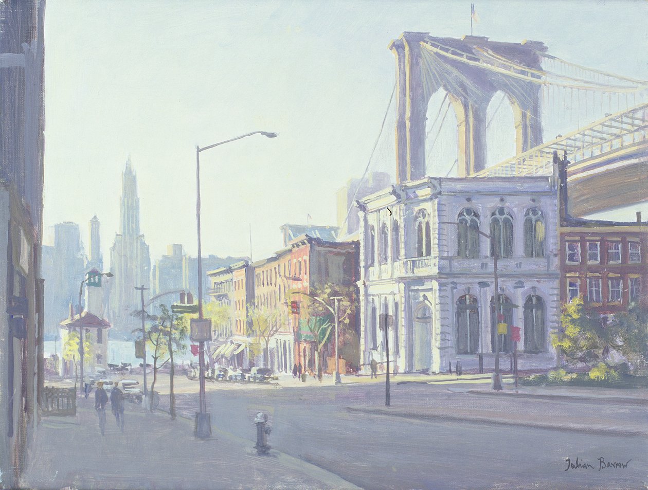 Brooklyn Bridge, New York av Julian Barrow