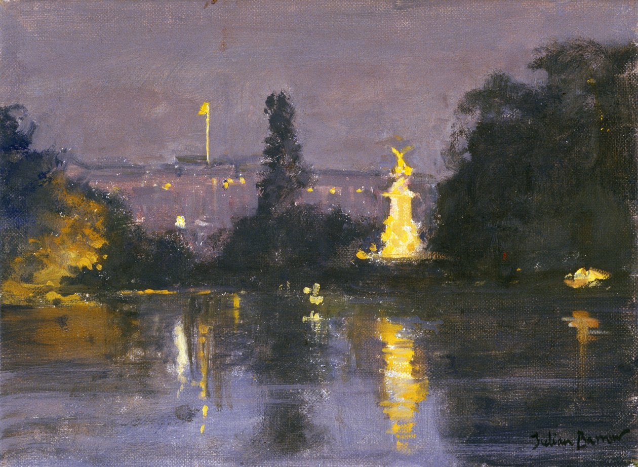 Buckingham Palace - Natt av Julian Barrow