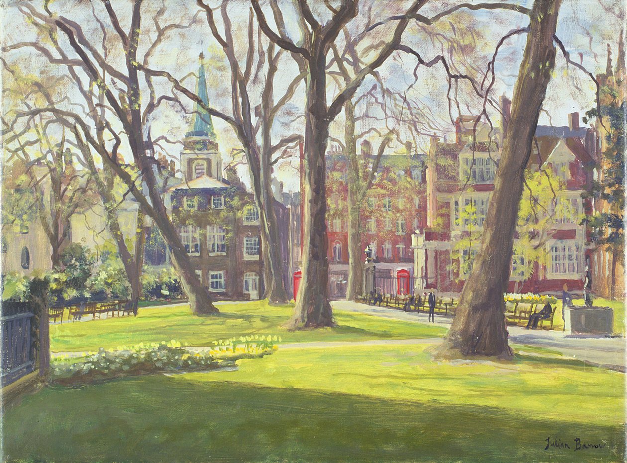 Mount Street Gardens, London av Julian Barrow