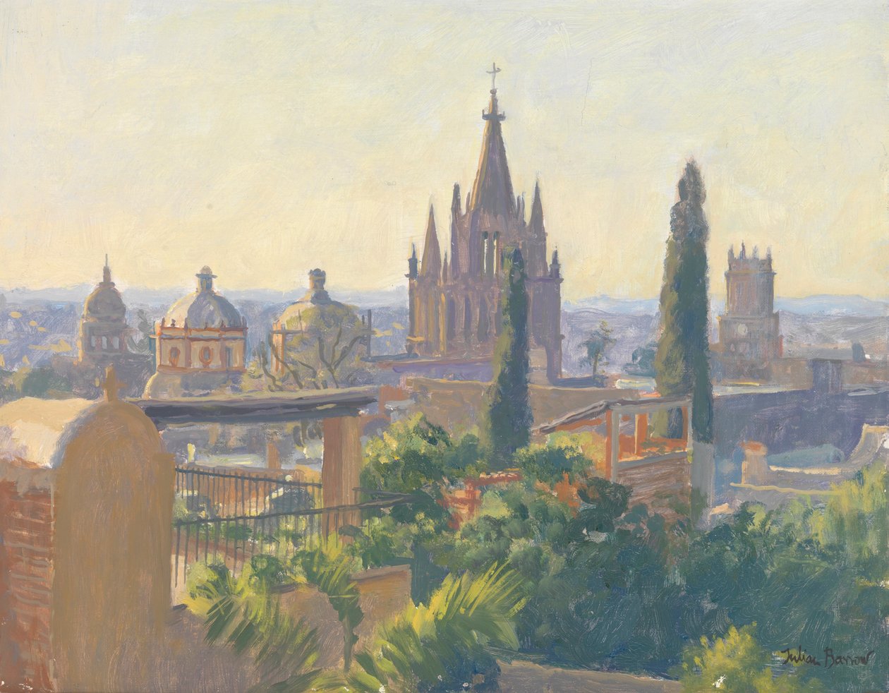 Tak på San Miguel Allende, 2005 av Julian Barrow