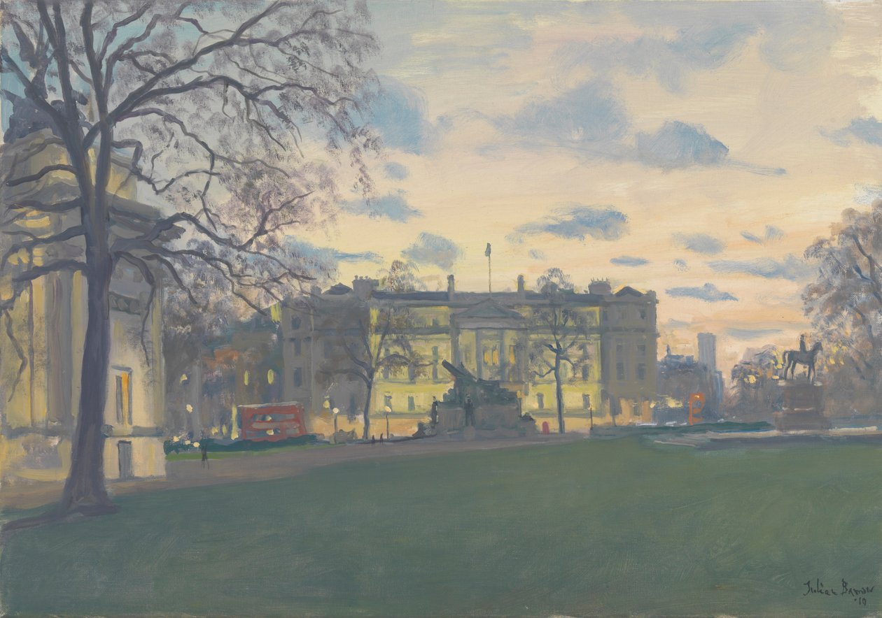 Vårkveld, Hyde Park Corner, 2010 av Julian Barrow